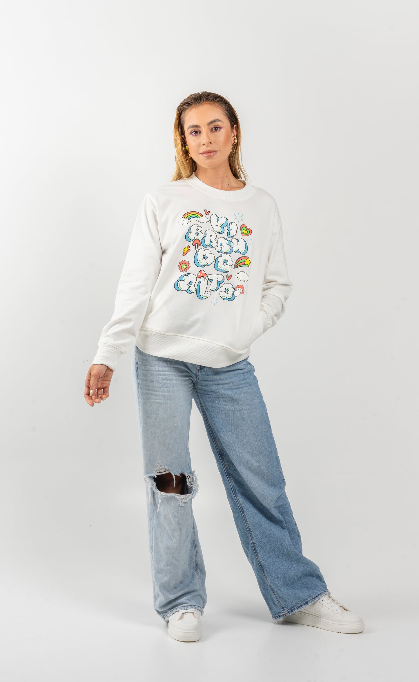 CREWNECK VIBRANDO ALTO