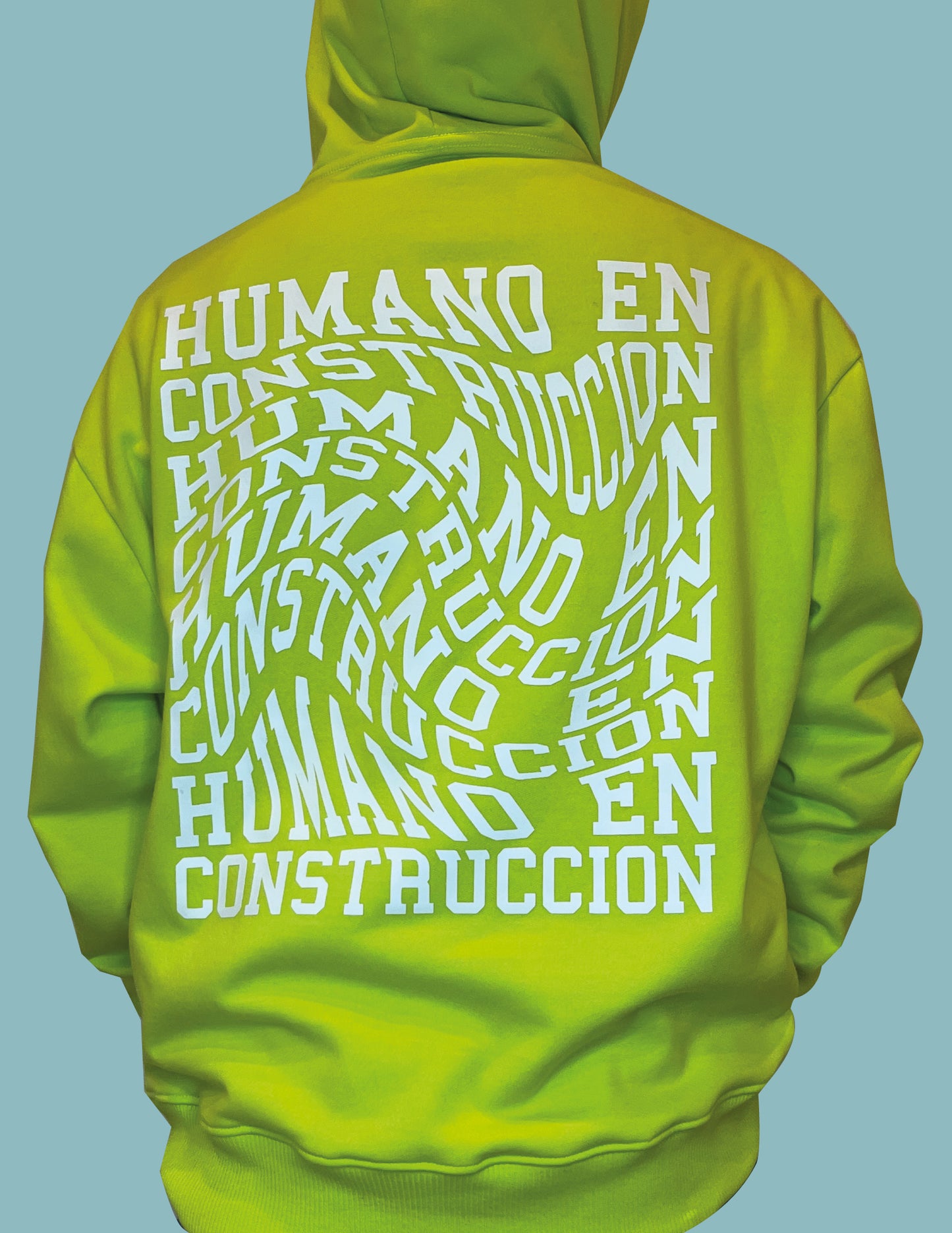 HOODIE HUMANO EN CONSTRUCCIÓN