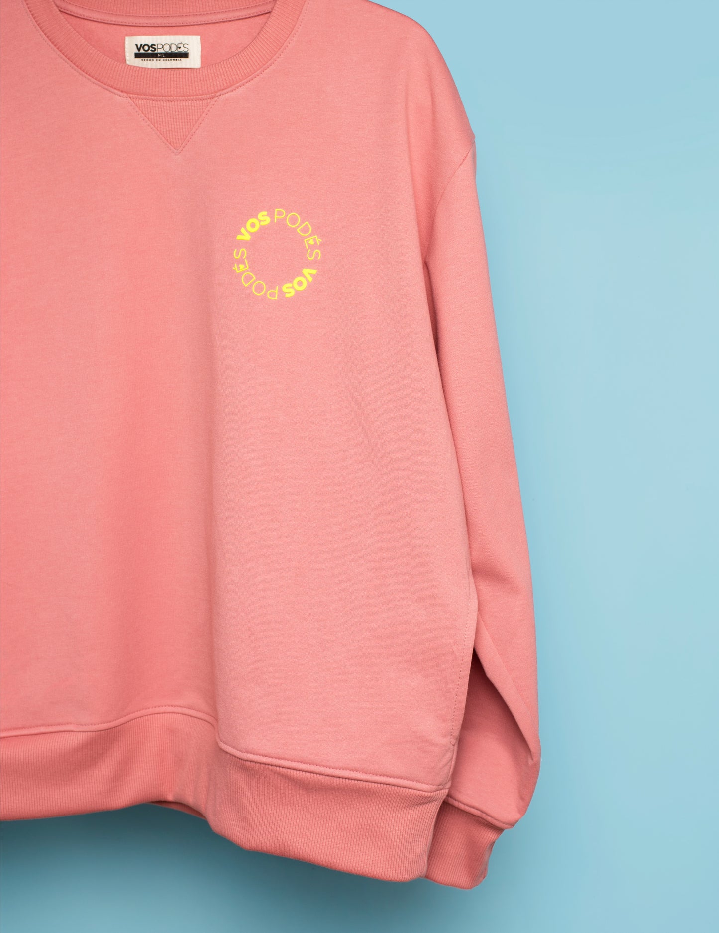 CREW NECK ROSA